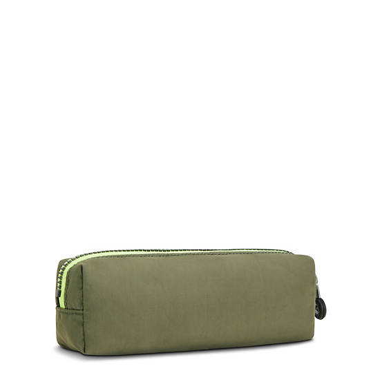 Sacs Kipling Boran Pencil Case Vert Olive | FR 1169NW
